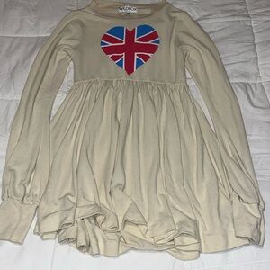 Wild Fox sweater dress with full sleeves size Small EUC!
